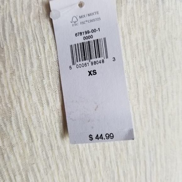 Banana republic Women's loose and flowy cream colo - Picture 4 of 4